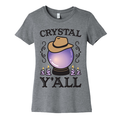 Crystal Y'all Womens T-Shirt