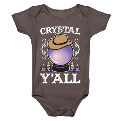 Crystal Y'all Baby One-Piece