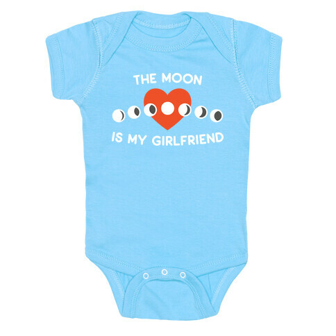 The Moon Is My Girlfriend Baby One-Piece