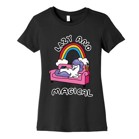 Lazy & Magical Womens T-Shirt