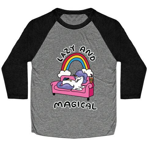 Lazy & Magical Baseball Tee