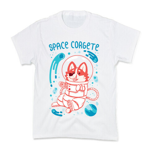 Space Corgete Kids T-Shirt