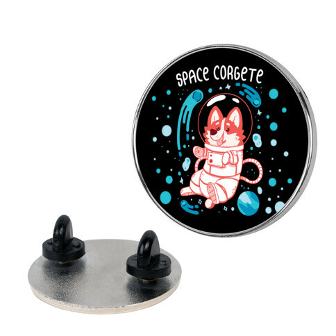 Space Corgete Pin