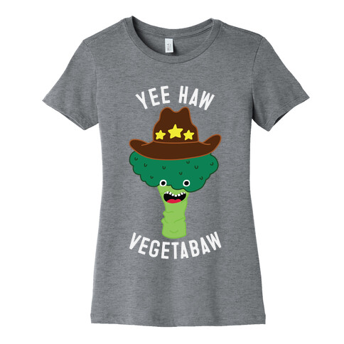 Broccoli Cowboy Womens T-Shirt