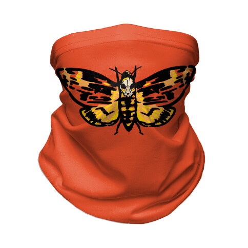 Moth Over Mouth Parody Neck Gaiter