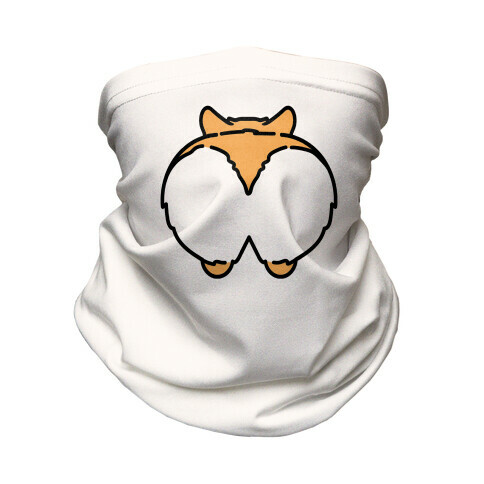 Corgi Butt Parody Neck Gaiter