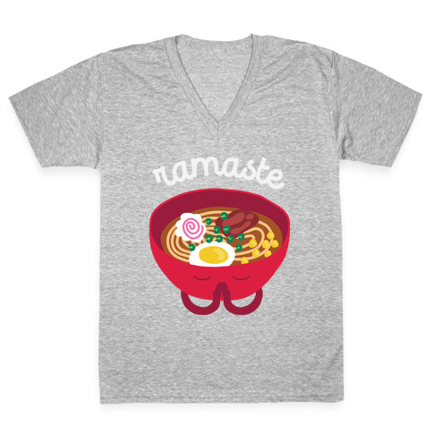 Ramaste V-Neck Tee Shirt