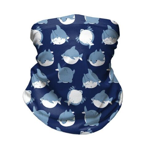 Fat Shark Pattern Neck Gaiter