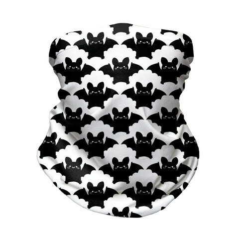 Cute Bats Pattern Neck Gaiter