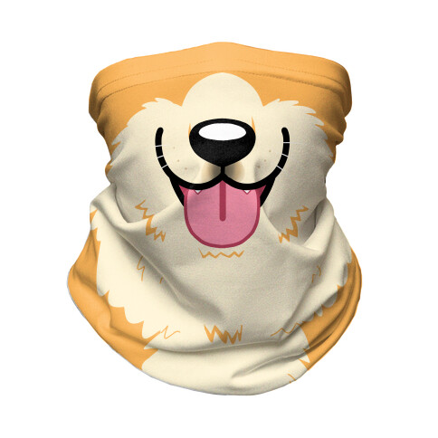 Corgi Mouth  Neck Gaiter