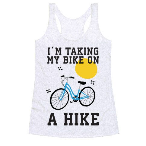 Bike Hike Racerback Tank Top