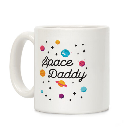 Nostalgic Space Daddy Coffee Mug