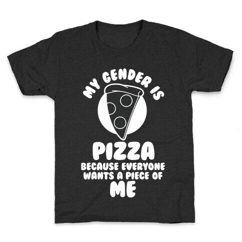 My Gender Is Pizza Kids T-Shirt