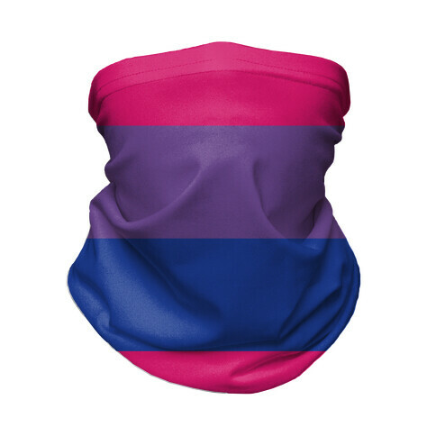 Bi Pride Flag Neck Gaiter