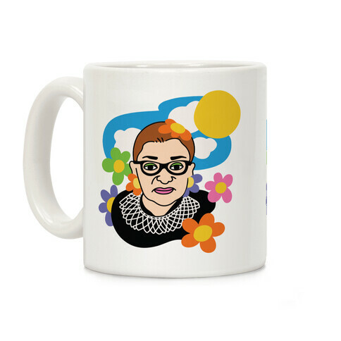 RBG Flower Power Coffee Mug