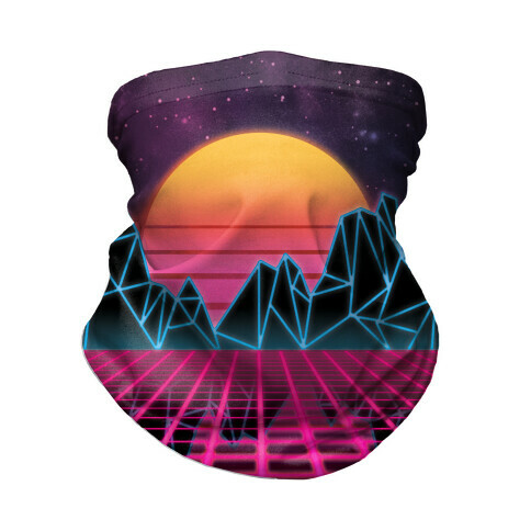 Synthwave Neck Gaiter