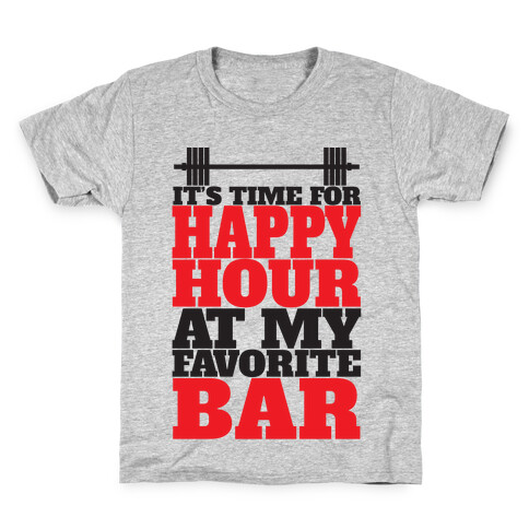 Happy Hour At My Favorite Bar Kids T-Shirt