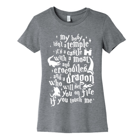 My Body Isn't A Temple Womens T-Shirt