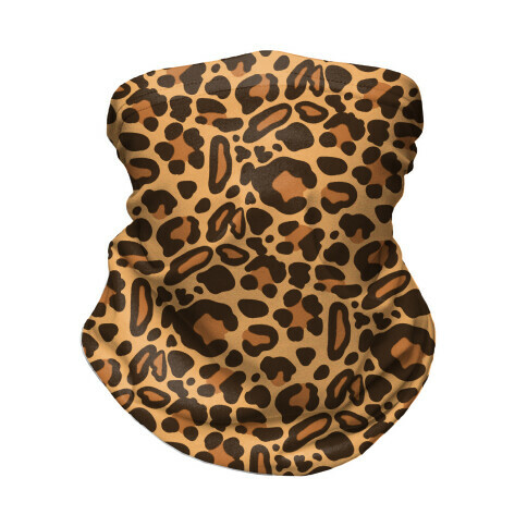 Leopard Print Pattern Neck Gaiter