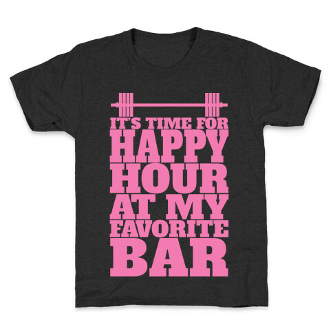Happy Hour At My Favorite Bar Kids T-Shirt