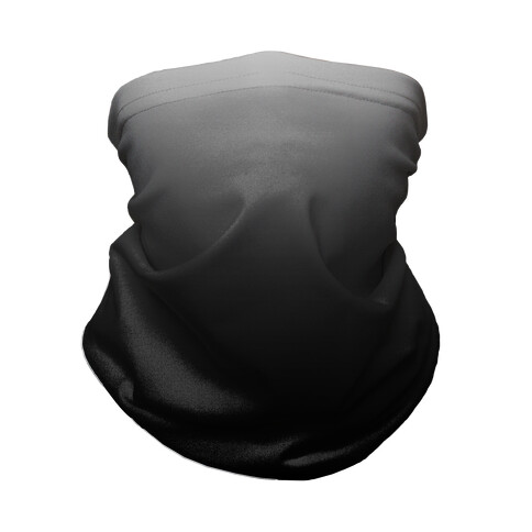 Grayscale Dark Neck Gaiter