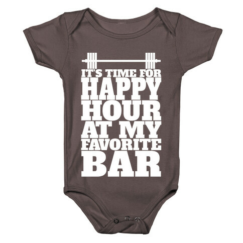 Happy Hour At My Favorite Bar Baby One-Piece