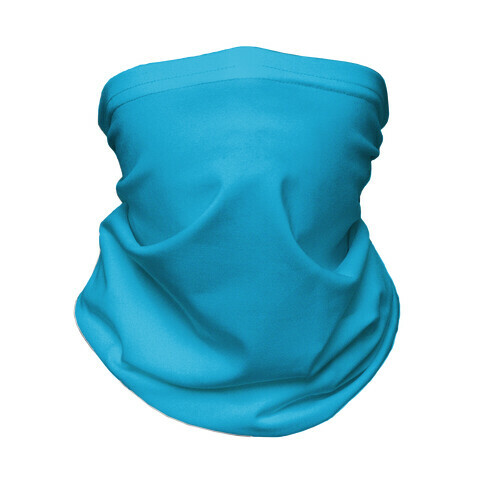 Cerulean Blue Neck Gaiter Neck Gaiter