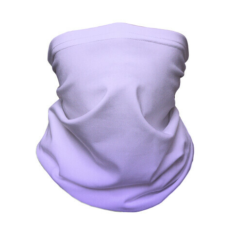 Lavender Gradient Neck Gaiter