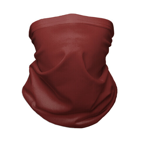 Burgundy Gradient Neck Gaiter