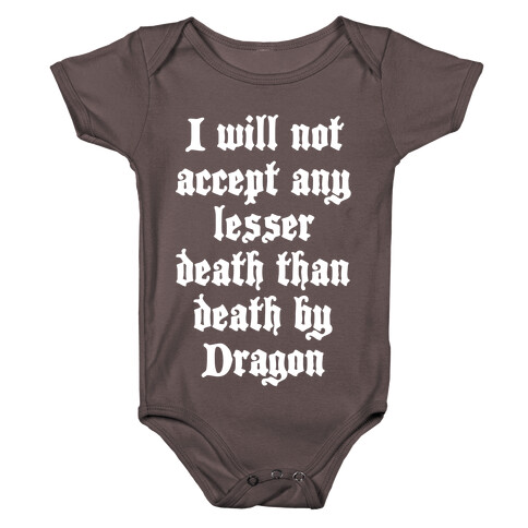 Death By Dragon Baby One-Piece