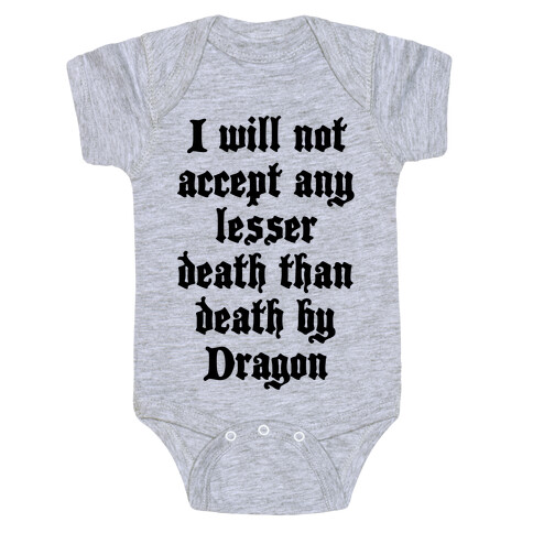 Death By Dragon Baby One-Piece