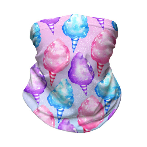 Cotton Candy Pattern Neck Gaiter