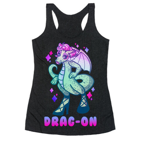 Drag-On Drag Queen Racerback Tank Top