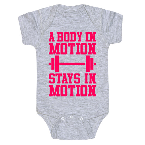 A Body In Motion Baby One-Piece