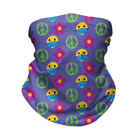 Be Groovy, Wear A Mask Neck Gaiter