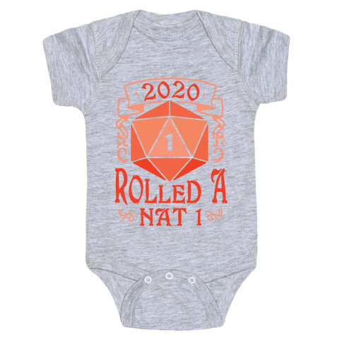 2020 Rolled A Nat 1 Baby One-Piece