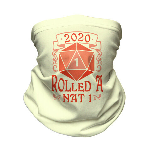 2020 Rolled A Nat 1 Neck Gaiter