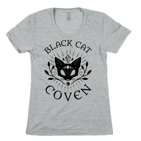 Black Cat Coven Womens T-Shirt