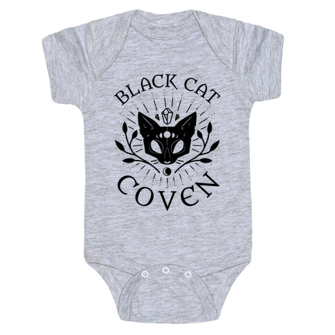 Black Cat Coven Baby One-Piece