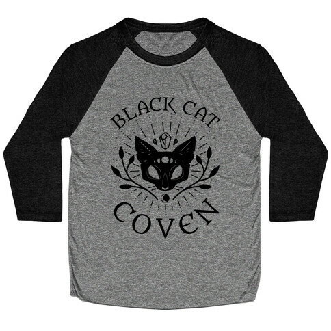 Black Cat Coven Baseball Tee