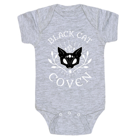 Black Cat Coven Baby One-Piece