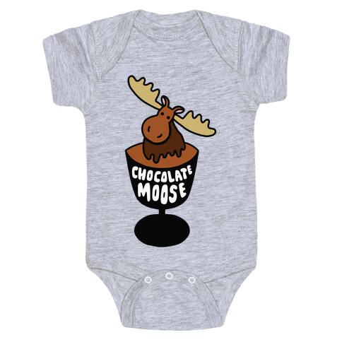 Chocolate Moose Baby One-Piece