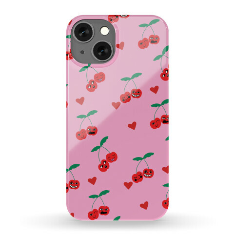 Cherry Love Pattern Phone Case