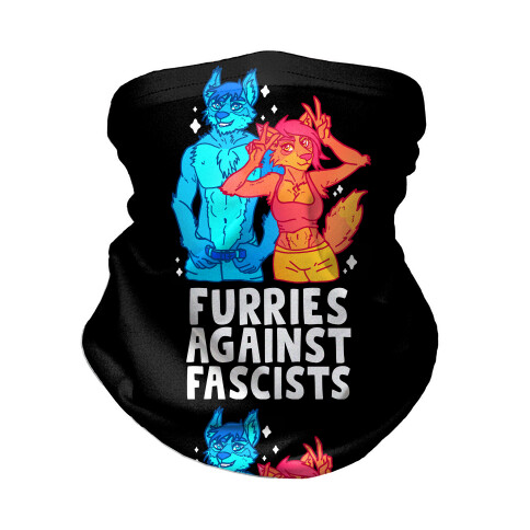 Furries Against Fascists Neck Gaiter