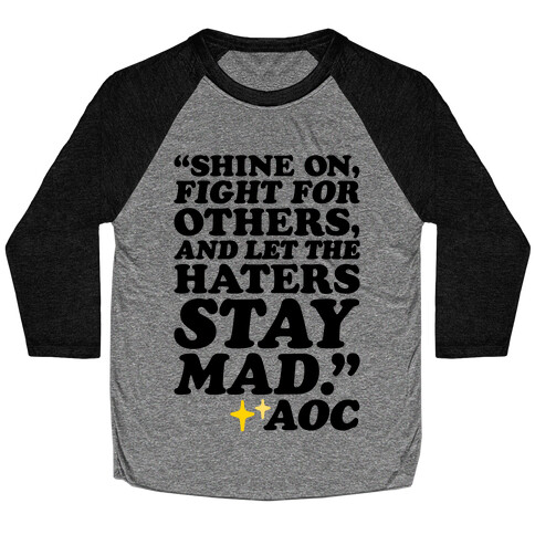 Shine On Fight For Others Baseball Tee
