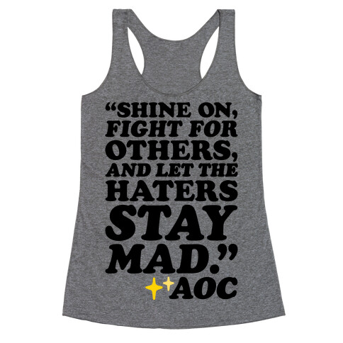 Shine On Fight For Others Racerback Tank Top