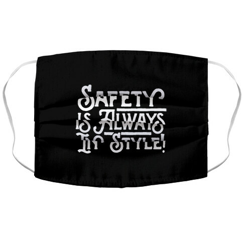 Safety Is Always In Style Accordion Face Mask