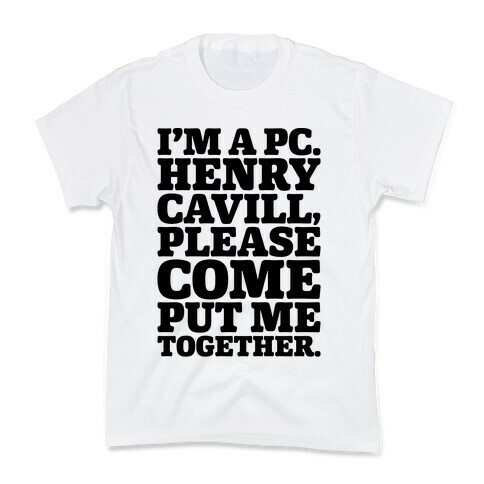 I'm A PC Henry Parody Kids T-Shirt