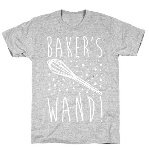 Baker's Wand White Print T-Shirt
