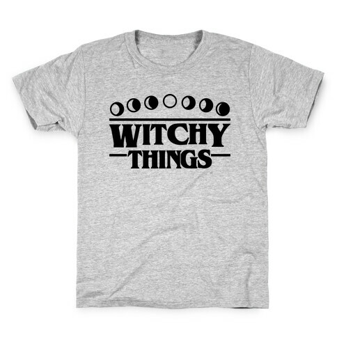 Witchy Things Parody Kids T-Shirt